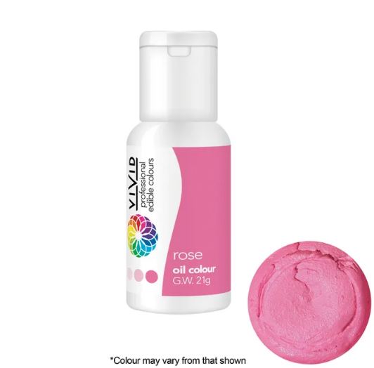 Vivid Rose Oil Colour