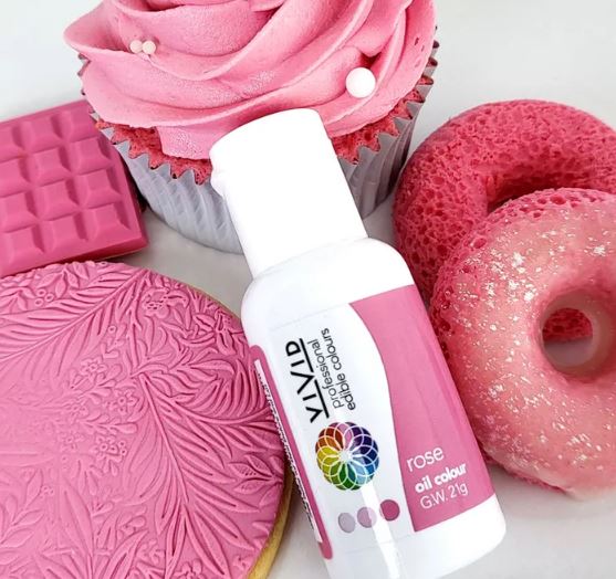Vivid Rose Oil Colour