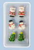 Cake Craft Christmas Set 3d Figures Edible Decorations The Cooks Kitchen 