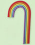 Cake Craft Wish - Bright Rainbow Cake Topper Cake Toppers The Cooks Kitchen 