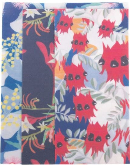 Aus Colll Reusable Beeswax Food Wraps S/3 - Botanical Food Wrap Storage The Cooks Kitchen 
