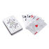 Maverick Waterproof Playing Cards In A Tin Silver 7.1x10x2cm