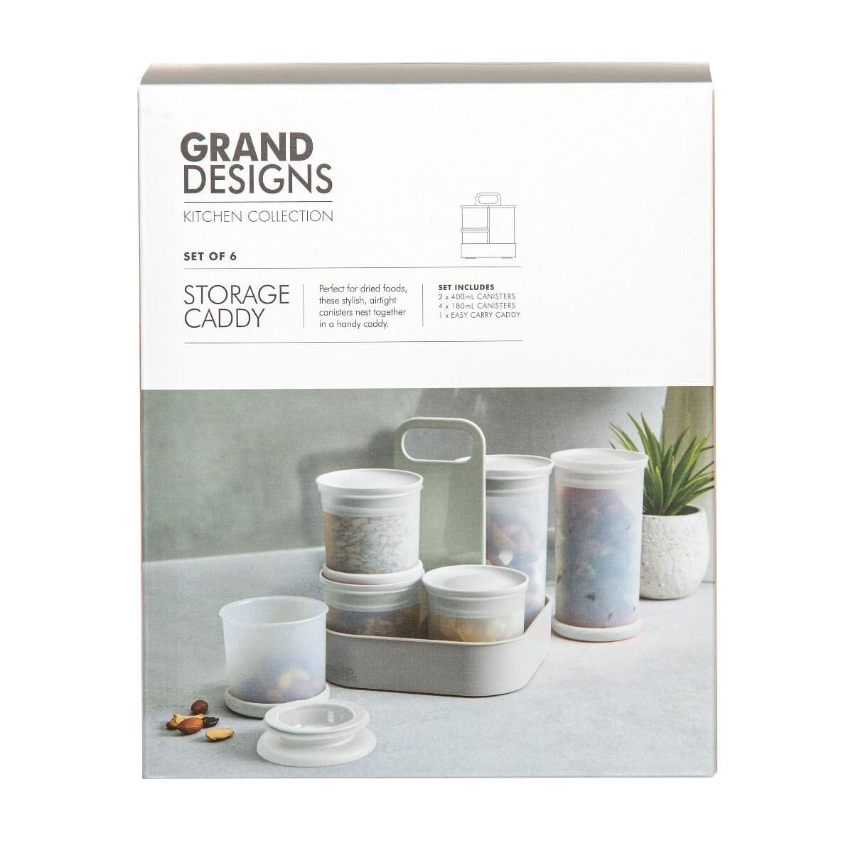Grand Designs 7pc Storage Caddy Set General Storage The Cooks Kitchen Mandurah 