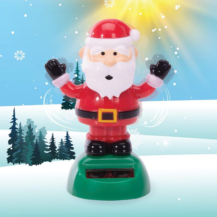 Solar Dancing Santa