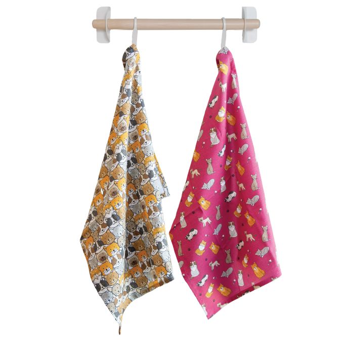 The Cat Collective Tea Towel Set Of 2