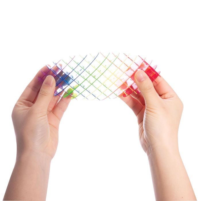 Discovery Zone Rainbow Neon Space Worm Multi-coloured 9x8.8x4.5cm