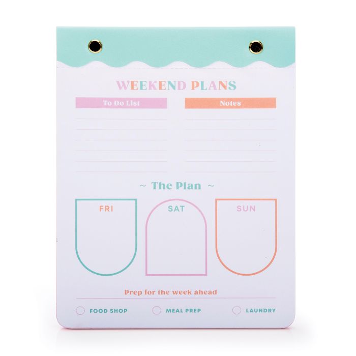 Isgift Happy Mondays Weekend Magnetic Planner 16.2x21.2x0.85cm