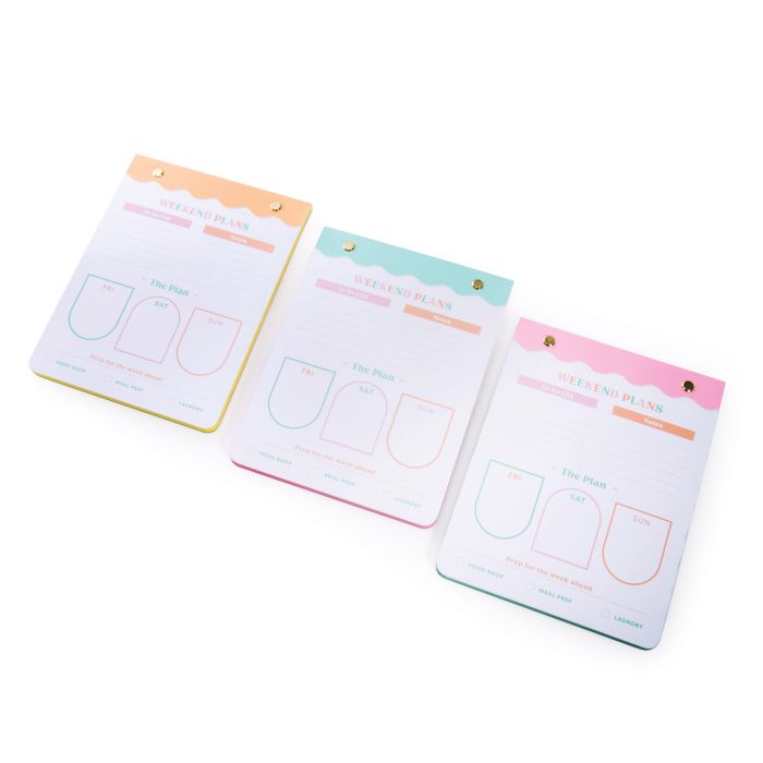 Isgift Happy Mondays Weekend Magnetic Planner 16.2x21.2x0.85cm