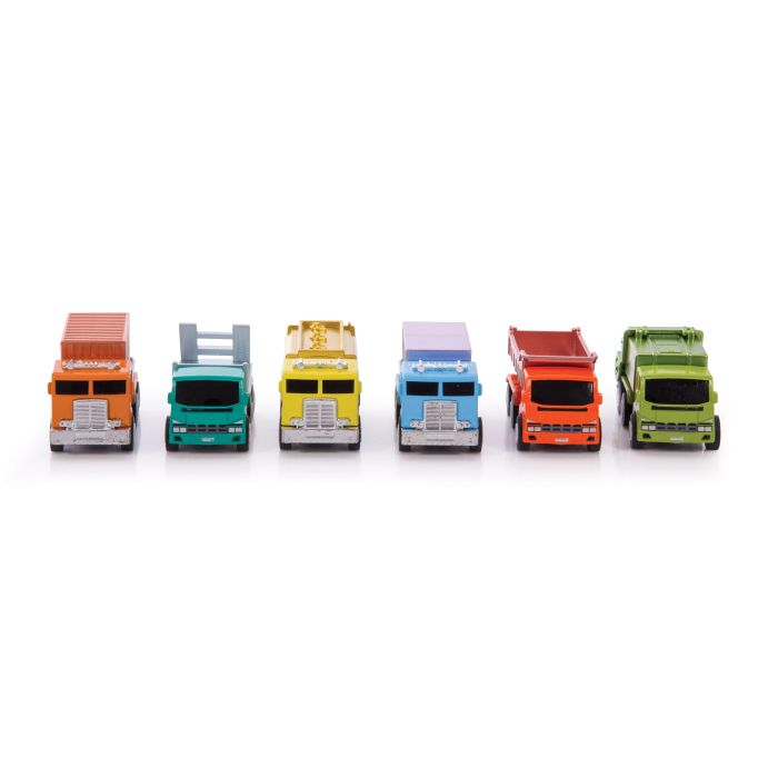 Discovery Zone Container Vehicles - Trucks Assorted 6.9x3.2x6cm