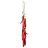 Rg Strand Of Red Peppers 46x10x6cm Red