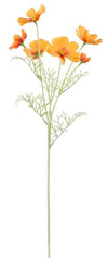 Rogue Cosmos Flower Spray - Orange 62x15x18cm