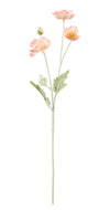 Rogue Poppy Spray - Coral 60x8x12cm