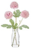Rogue Kiku In Milk Bottle Pink Artificial Plants The Cooks Kitchen 