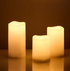 Rogue Elaris Solar Candle 3pcs Set White