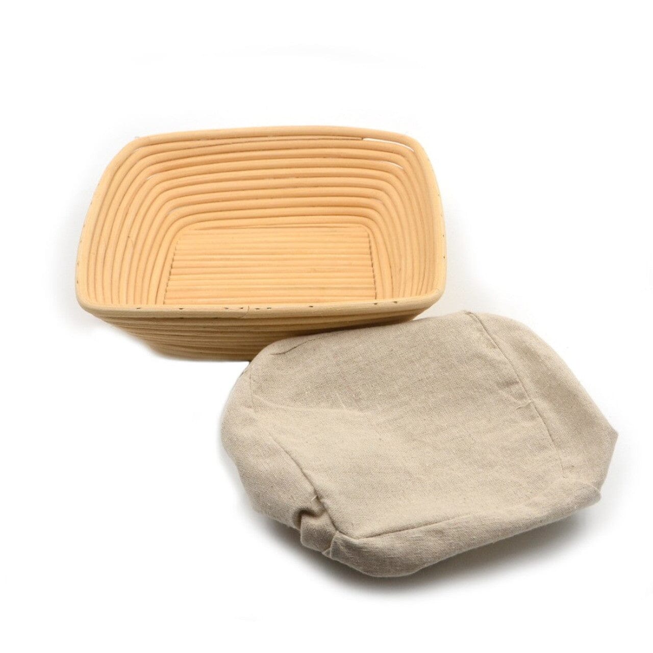 Brunswick Bakers 20cm Square Banneton With Liner Bread Making The Cooks Kitchen 