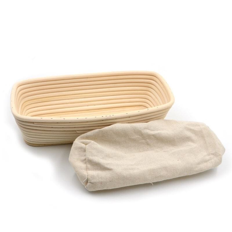 Brunswick Bakers 30cm Rectangular Banneton With Lining Bread Making The Cooks Kitchen 
