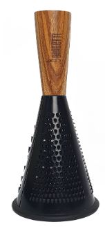 St Clare Acacia Handle With Black Stainless Steel - Grater 30cm