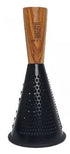 St Clare Acacia Handle With Black Stainless Steel - Grater 30cm Corers & Graters The Cooks Kitchen 