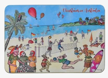 Banksia Red Christmas In Australia Tin With Butter Shortbread Fingers 300g Other The Cooks Kitchen 