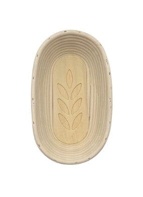 Brunswick Bakers 25cm Oval Banneton - Wheat Bannetons The Cooks Kitchen 