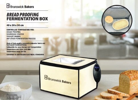 Brunswick Bakers Proofing Amd Fermenting Box, 40x30x30cm Bread Tools The Cooks Kitchen 