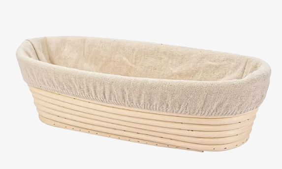 Brunswick Bakers Reusable Linen Banneton Liners Oval 23cm