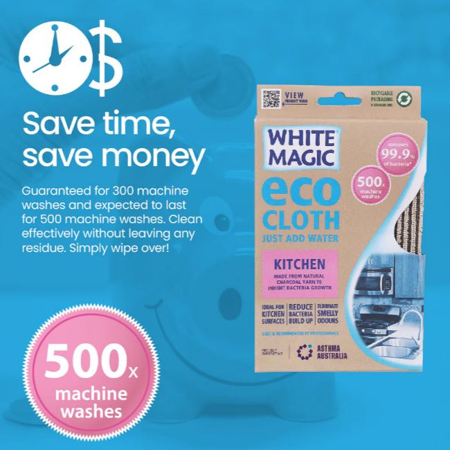 White Magic Eco Cloth Kitchen