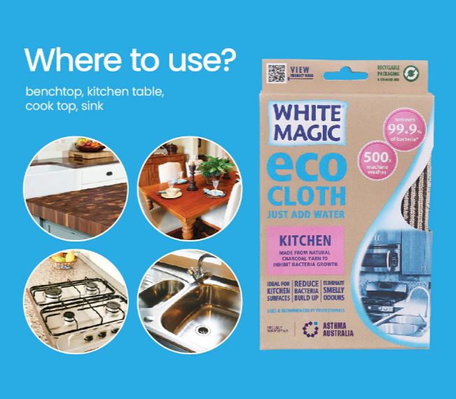 White Magic Eco Cloth Kitchen