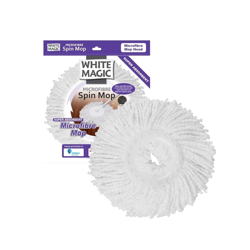 White Magic Microfibre Mop Head Cleaning Equipment The Cooks Kitchen Mandurah 