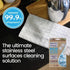 Microfibre Stainless Steel Eco Cloth Cleaning Equipment The Cooks Kitchen 