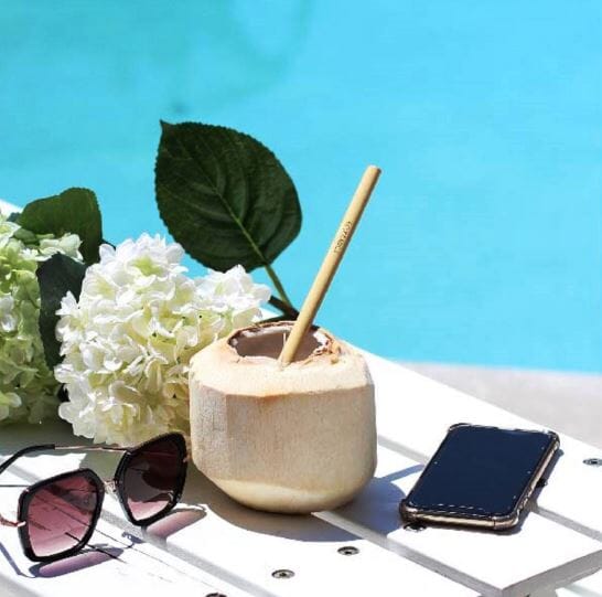 Eco Basics Reusable Bamboo Straws Barware Accessories The Cooks Kitchen 