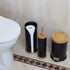 Eco Basics 3 Piece Bathroom Set Black