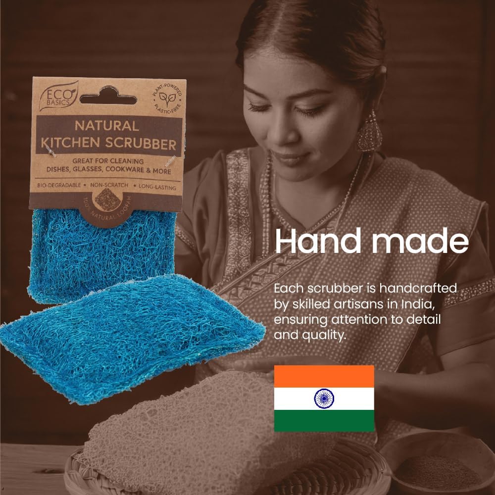 Eco Basics Natural Kitchen Scrubber