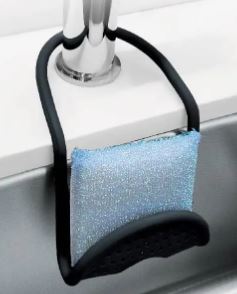 White Magic Adjustable Sink Caddy  - Black