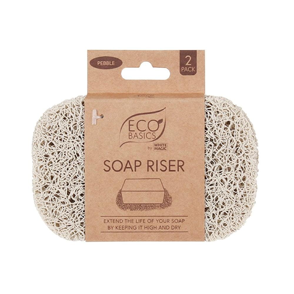 White Magic Soap Riser Pebble