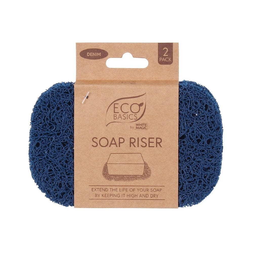 White Magic Eco Basics Soap Riser - Denim Cleaning Equipment The Cooks Kitchen Mandurah 