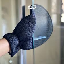 White Magic Eco Cloth Bathroom Glove Midnight