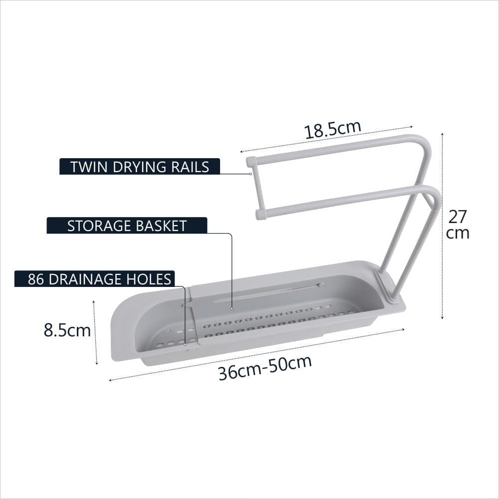 White Magic Sink Organiser General Storage The Cooks Kitchen Mandurah 