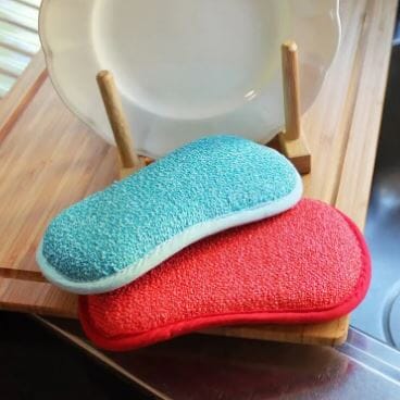 Washing Up Pad 3 Pack - Hampton Cleaning Cloths The Cooks Kitchen 