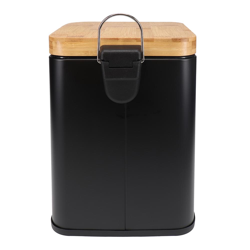 Eco Basics Rubbish Bin Square 6l - Black