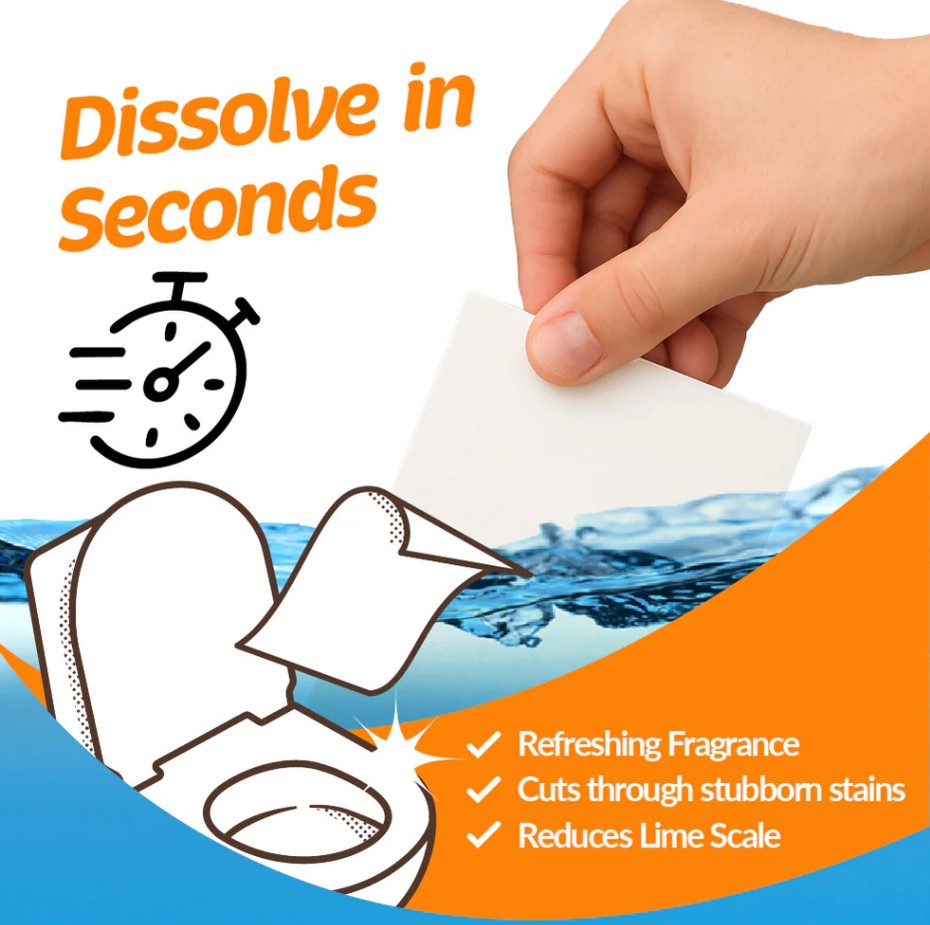 Eco Basics Toilet Cleaner Sheets - Eucalyptus