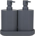 Eco Basics Wash Station Duo Graphite Bathroom Accessories The Cooks Kitchen 