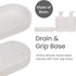 Eco Basics Wash Station White Bathroom Accessories The Cooks Kitchen 
