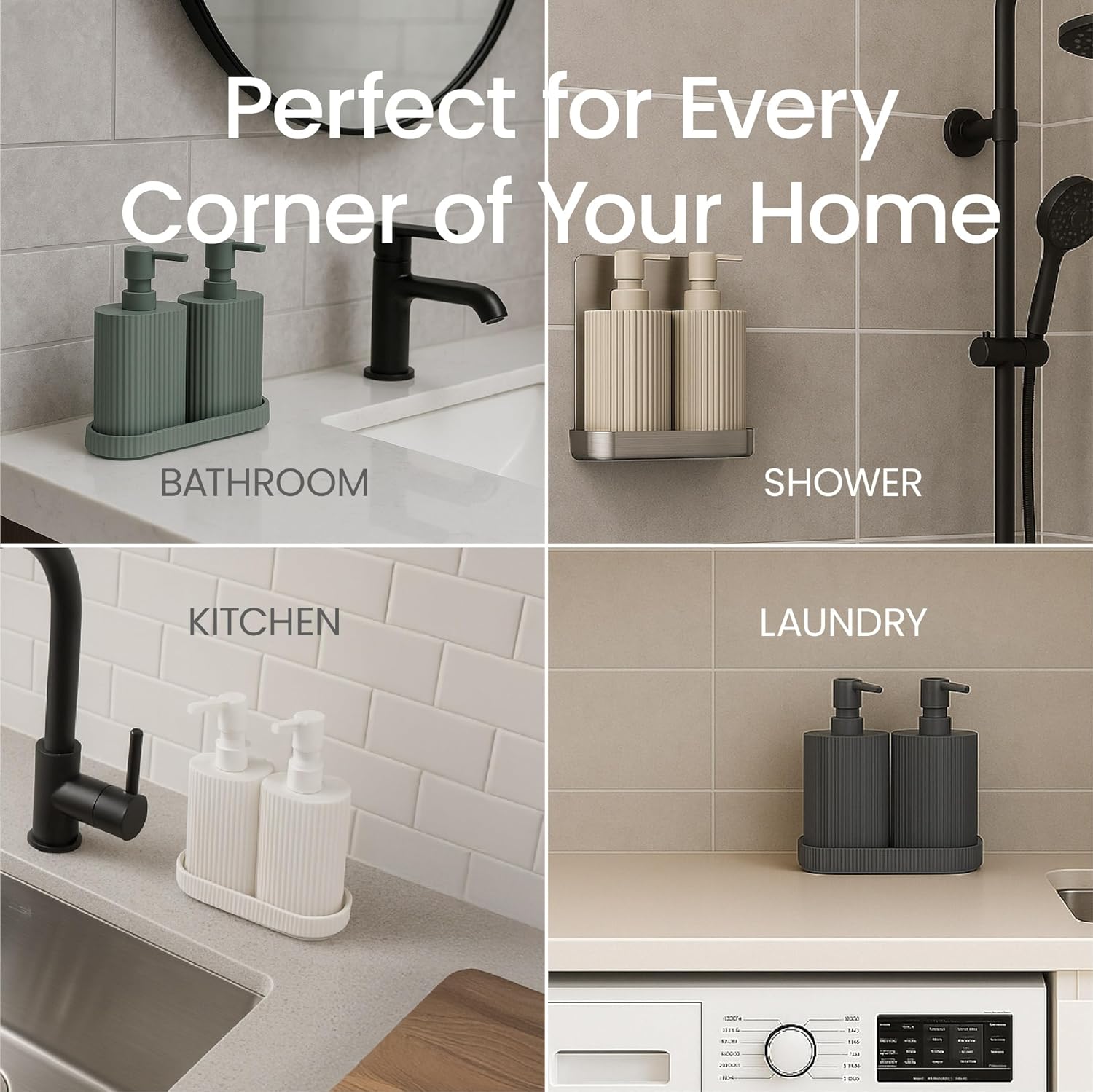 Eco Basics Wash Station White