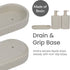Eco Basics Wash Station Duo Taupe Bathroom Accessories The Cooks Kitchen 