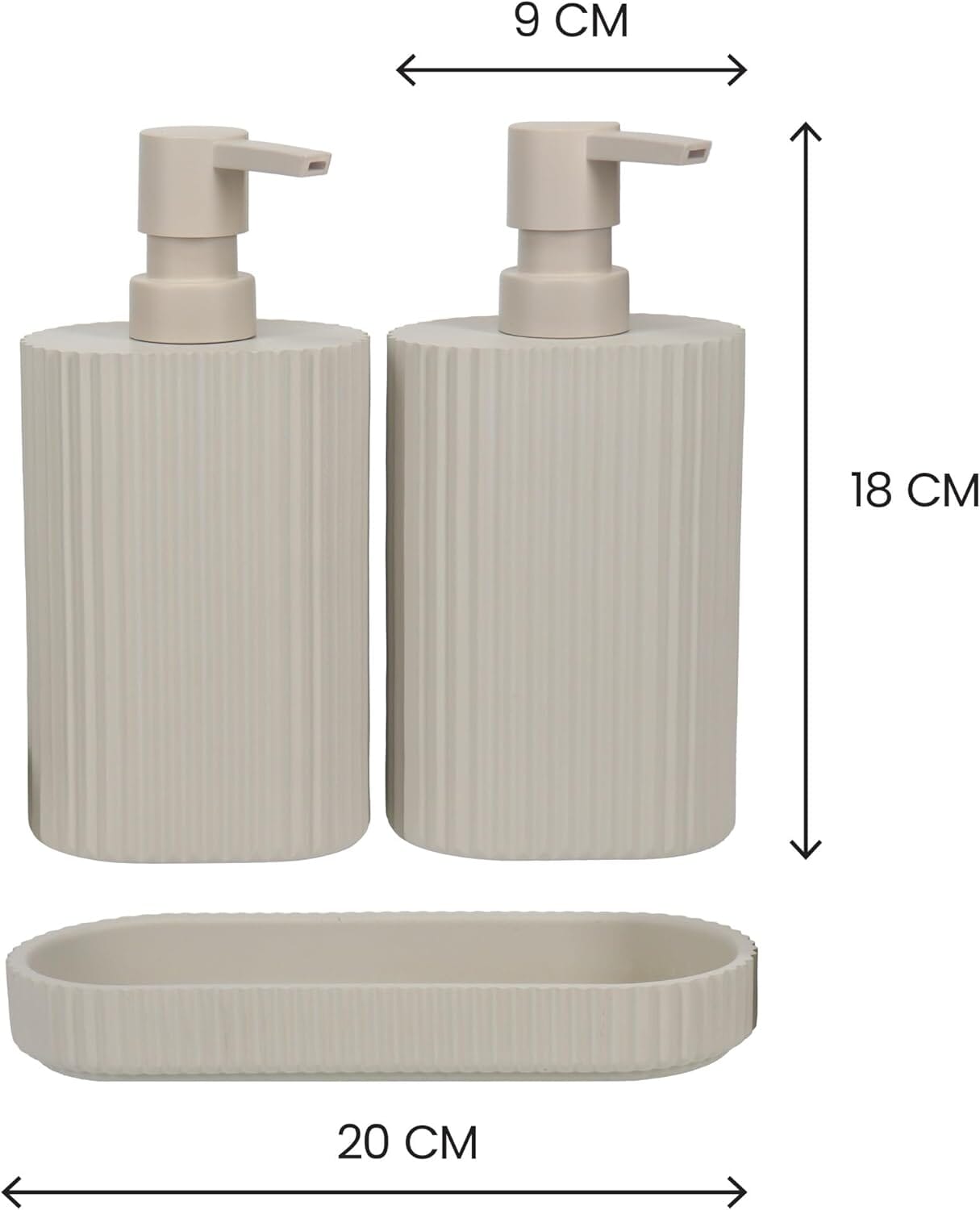 Eco Basics Wash Station Duo Taupe Bathroom Accessories The Cooks Kitchen 