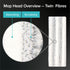 White Magic Flat Mop & Bucket Set