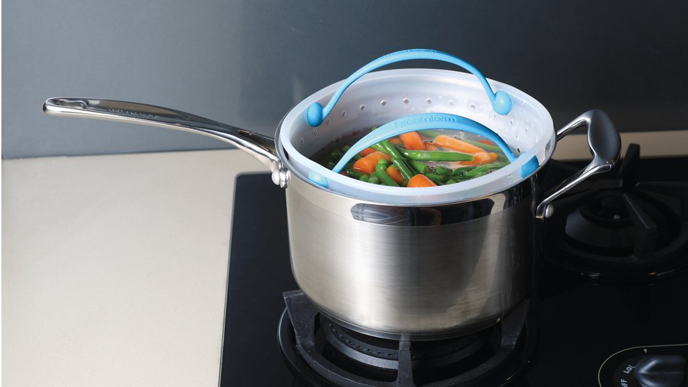Dreamfarm - Big Vebo Cooking Basket - Blue