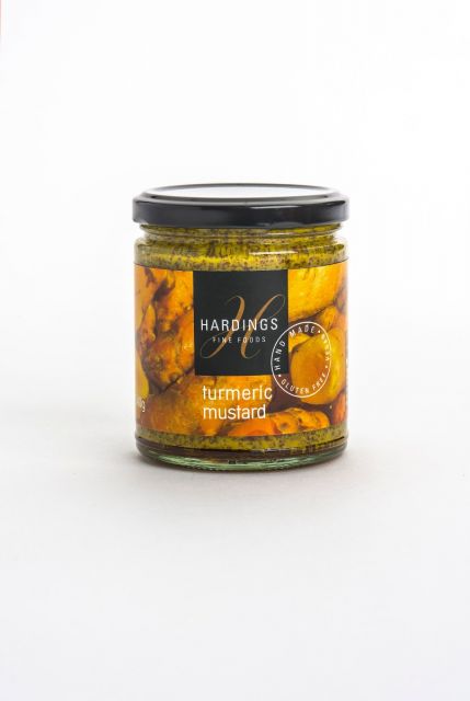 Hardings Fine Foods Tumeric Mustard 250g