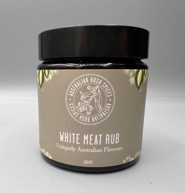 Australian Bush Spices - White Meat Rub Chutneys, Sauces & Marinades The Cooks Kitchen 